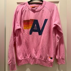 Aviator pink sweatshirt